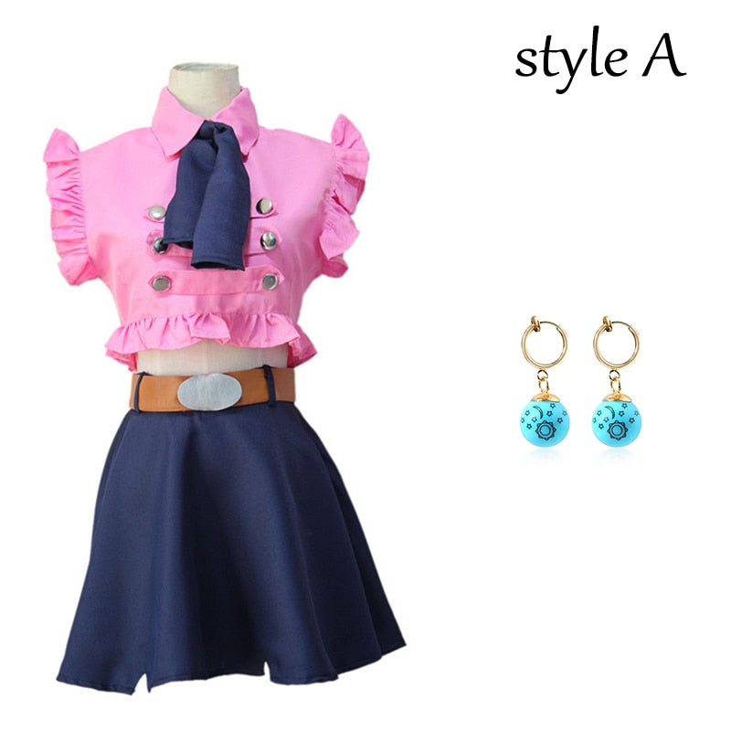 The Seven Deadly Sins Elizabeth Liones Cosplay skirt