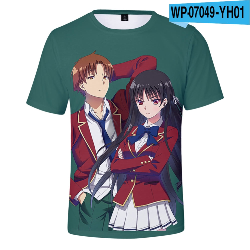 Classroom of the Elite Crewneck T-Shirts