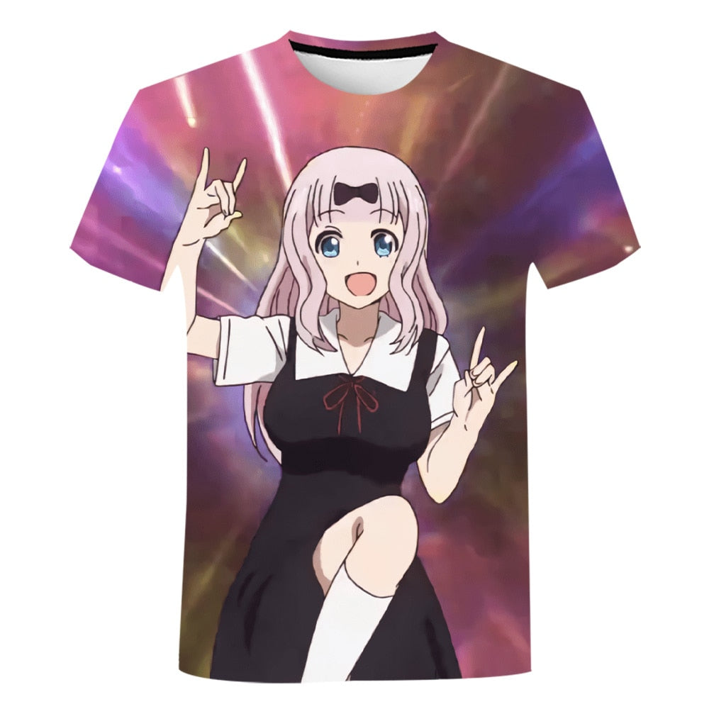 Kaguya Sama Love Is War 3D Print T-Shirts