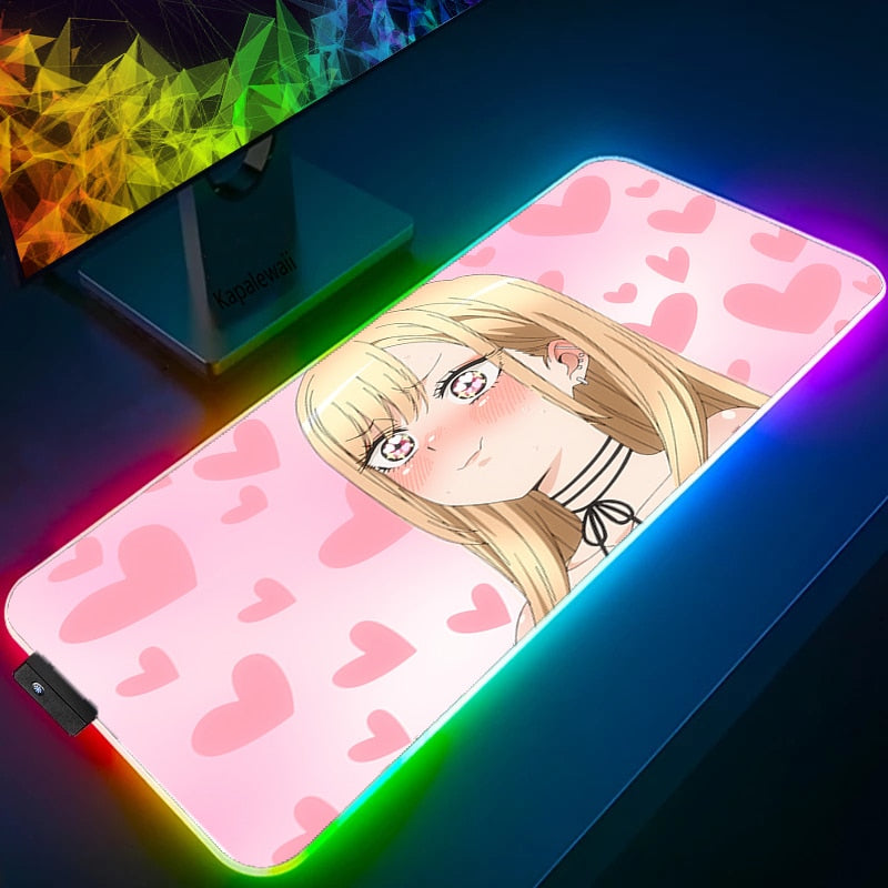 My Dress-Up Darling LED RGB Mousepad
