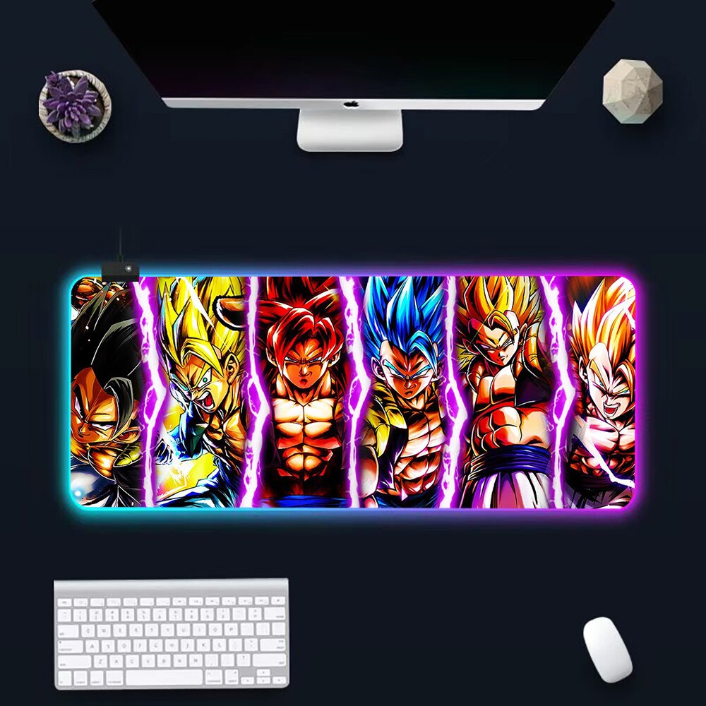 Dragon Ball Super Z Son Goku RGB Mouse Pad
