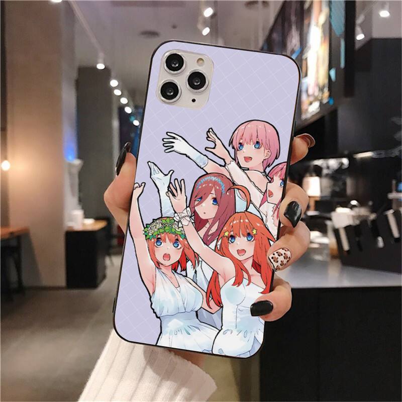 quintessential quintuplets tsutaya character clear case - Anime Trending