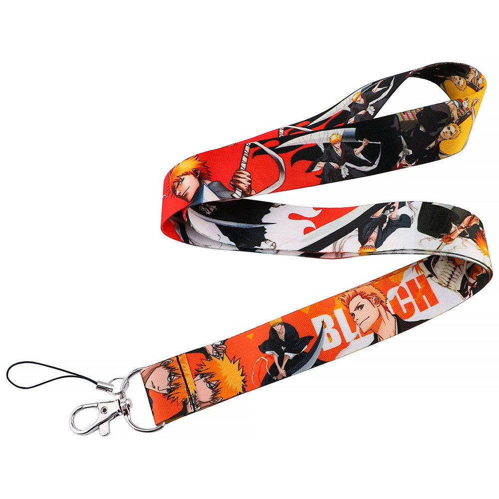 Bleach Keychains Neck Straps Keyrings