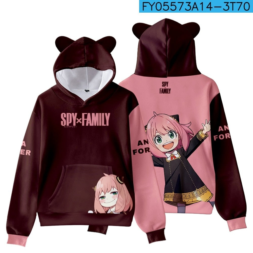 Spy X Family Ear Cute Hoodies