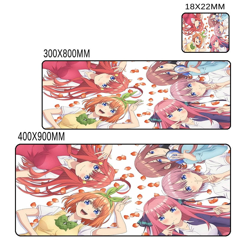 The Quintessential Quintuplets Mouse Pad