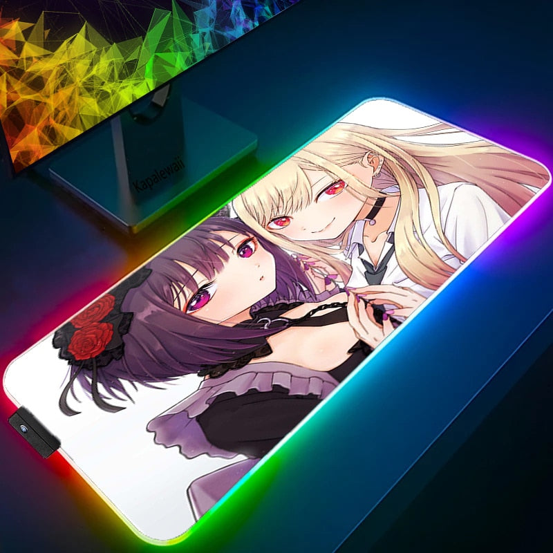 My Dress-Up Darling LED RGB Mousepad