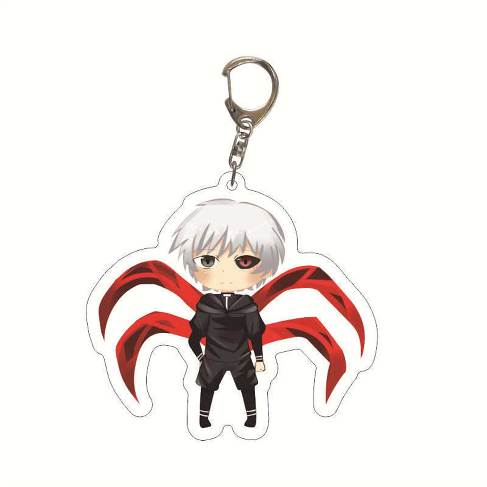 Tokyo Ghoul Kaneki Ken Keychain - Anime Fantasy Land