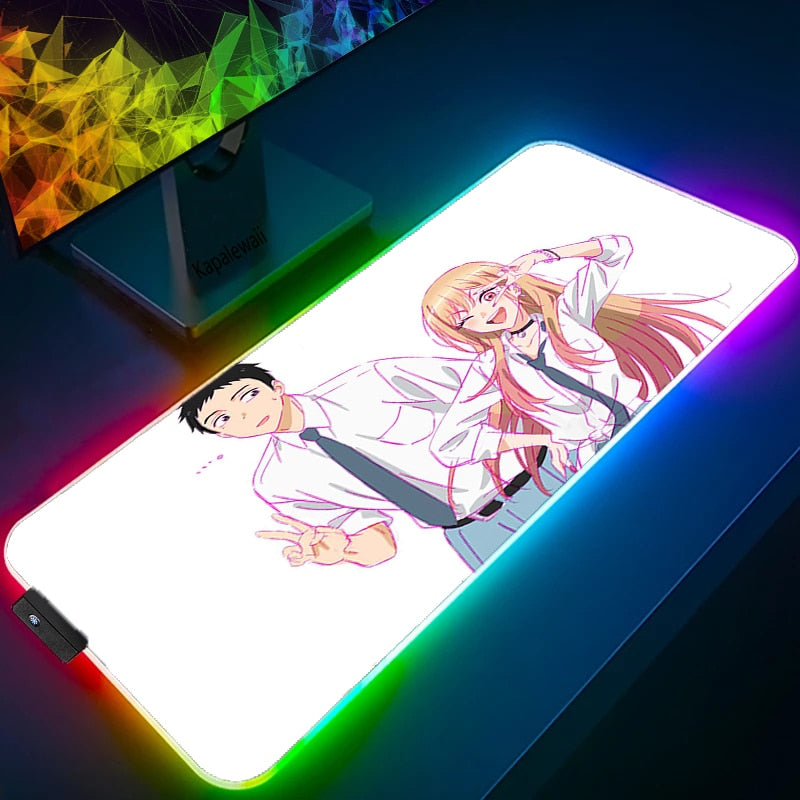 My Dress-Up Darling LED RGB Mousepad