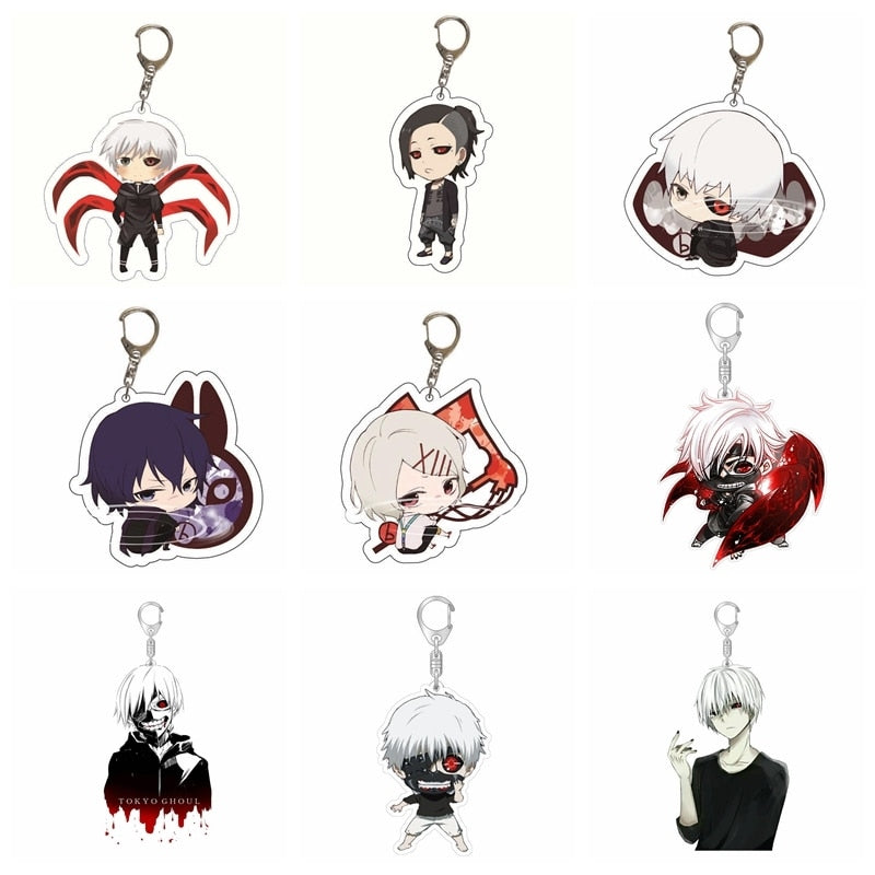 Tokyo Ghoul Kaneki Ken Keychain