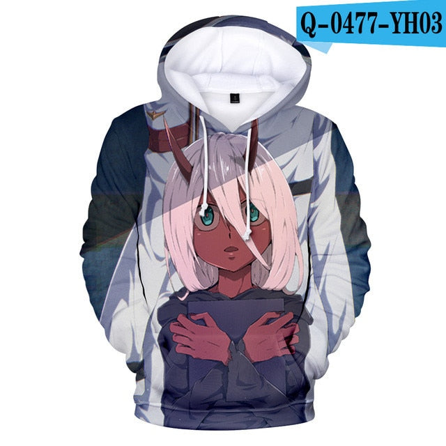 DARLING In The FRANXX 3D Hoodies