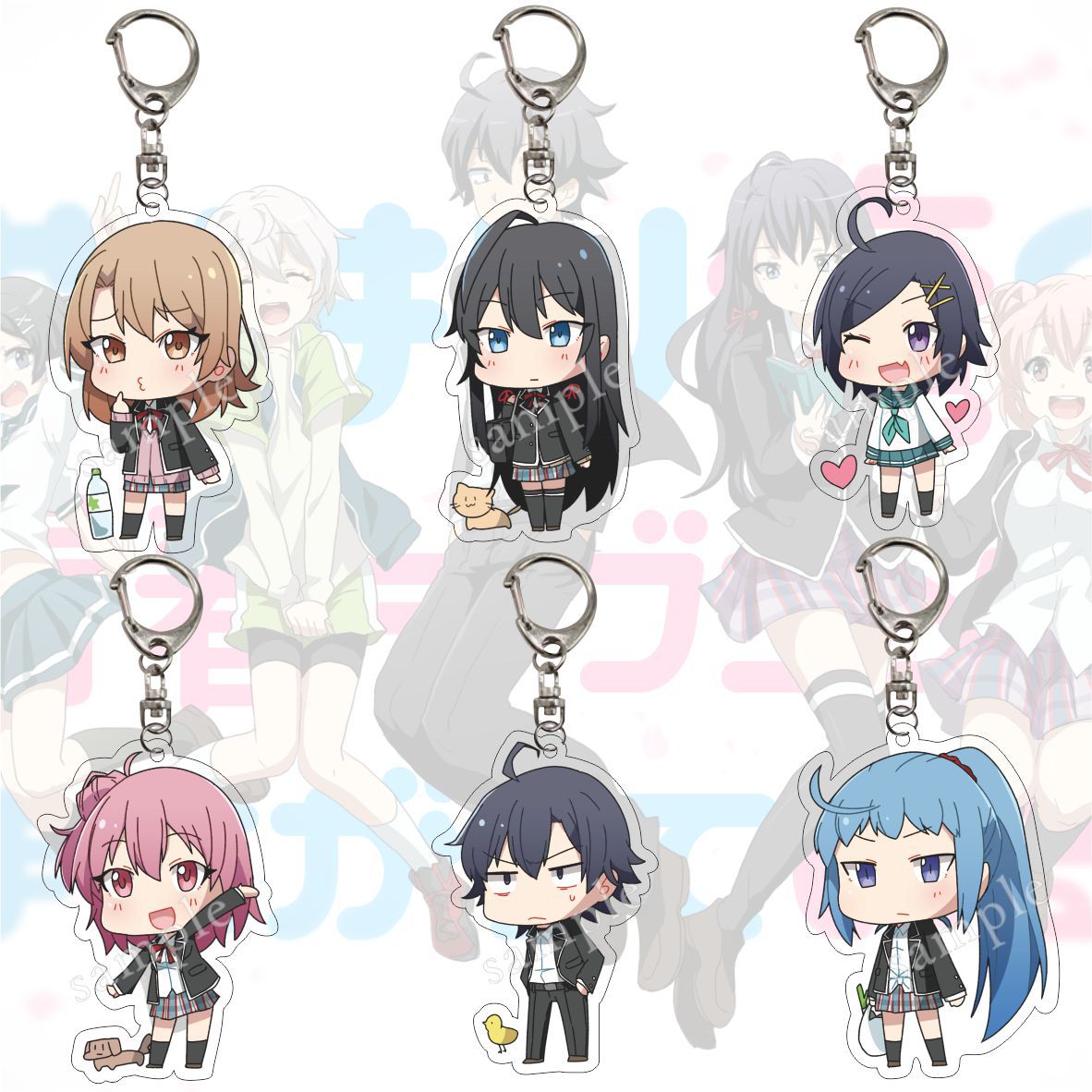 My Teen Romantic Comedy SNAFU Keychains