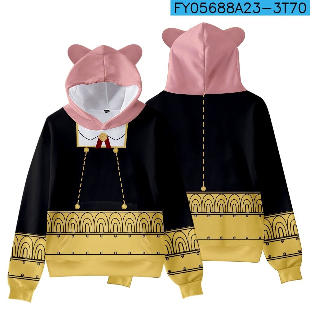 Spy X Family Ear Cute Hoodies