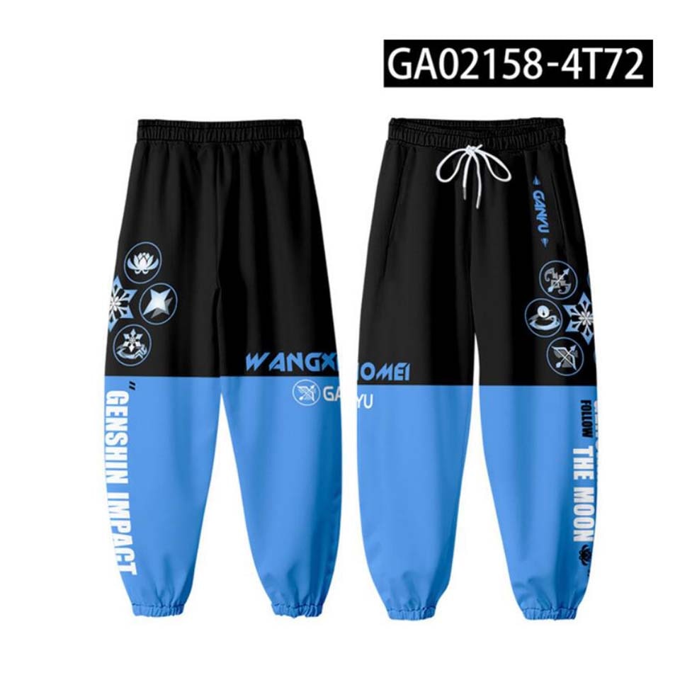 Genshin Impact Klee Xiao Cosplay Pants