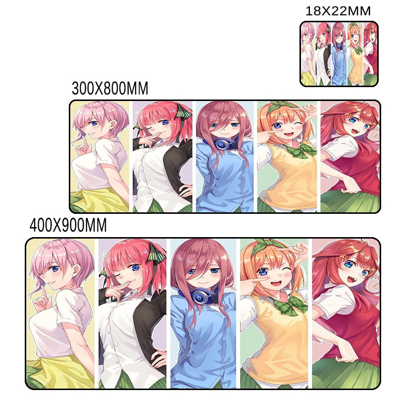 The Quintessential Quintuplets Mouse Pad