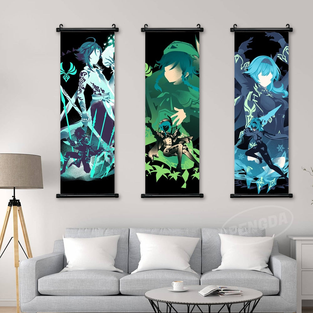 Genshin Impact Xiao Home Decor Poster