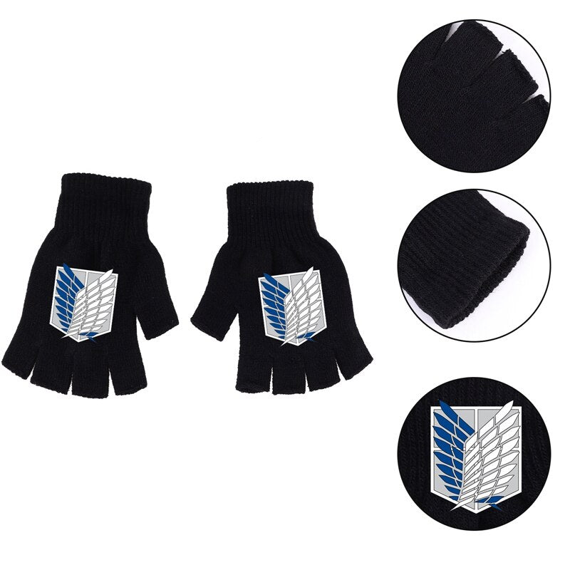 Attack On Titan unisex Gloves