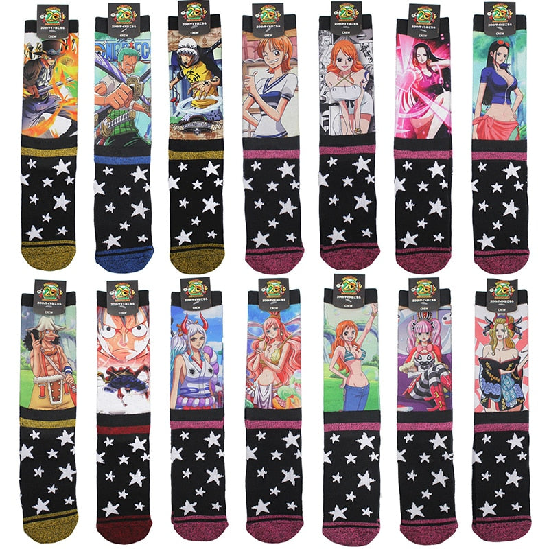 One Piece Anime Socks