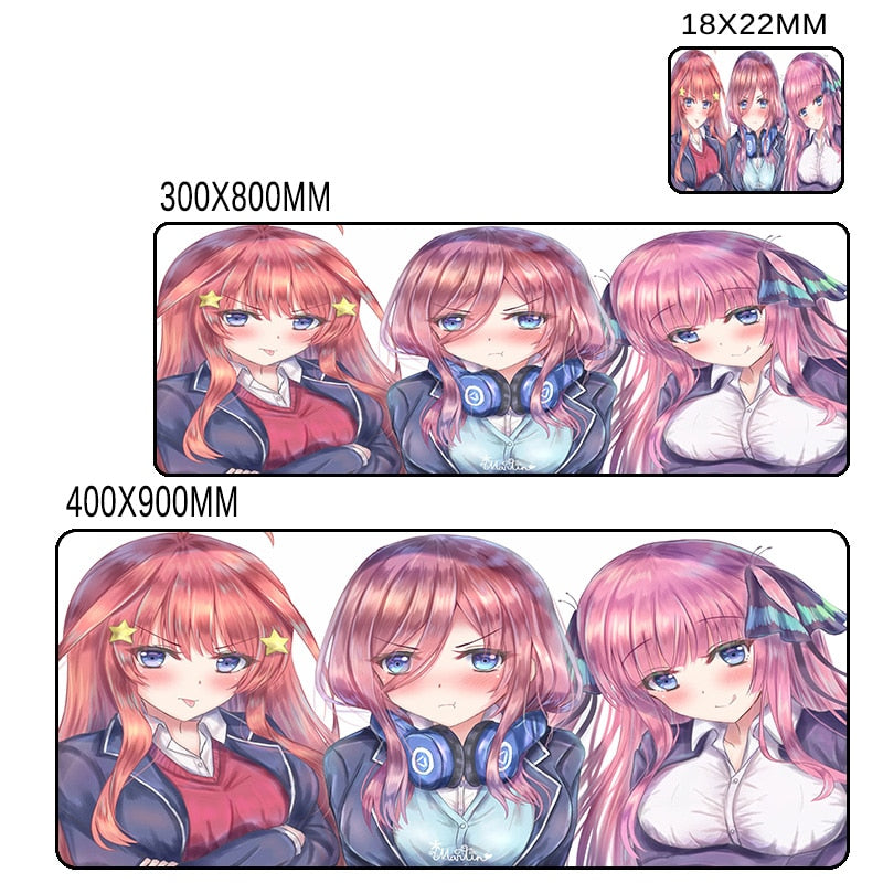The Quintessential Quintuplets Mouse Pad