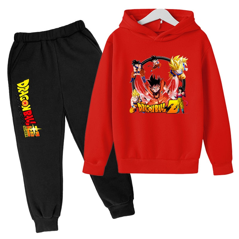 Dragon- Ball Goku Hoodie Set