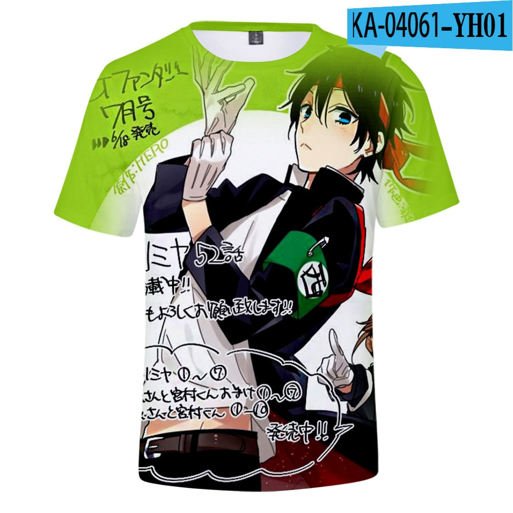 Horimiya 3D T-shirts