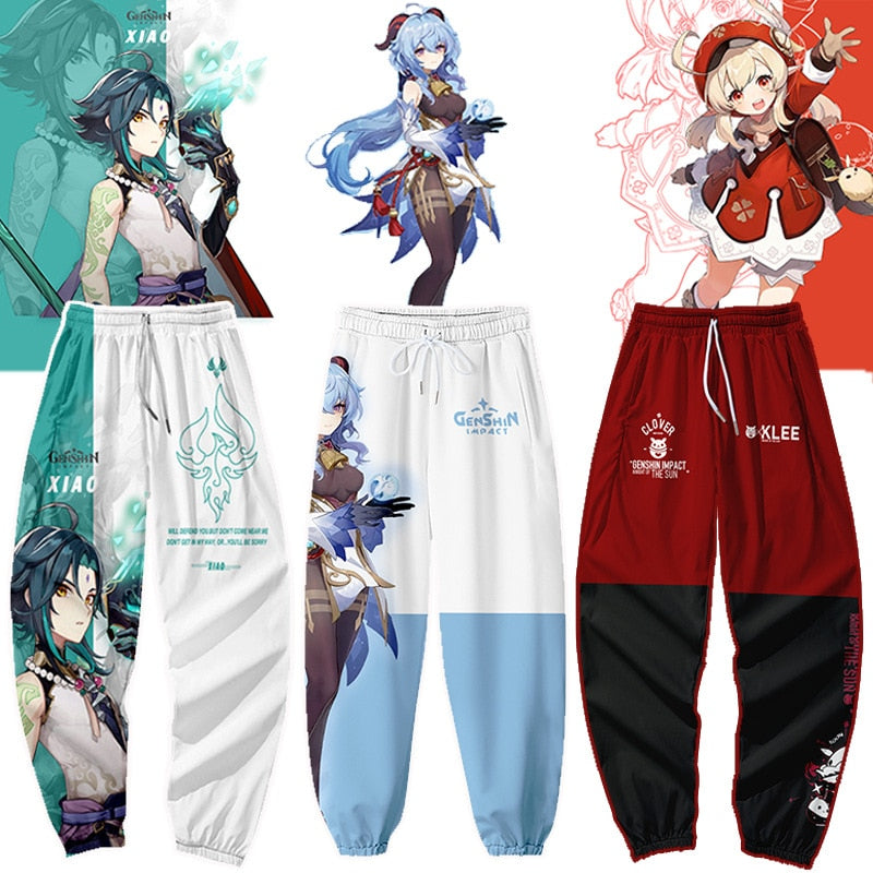 Genshin Impact Klee Xiao Cosplay Pants