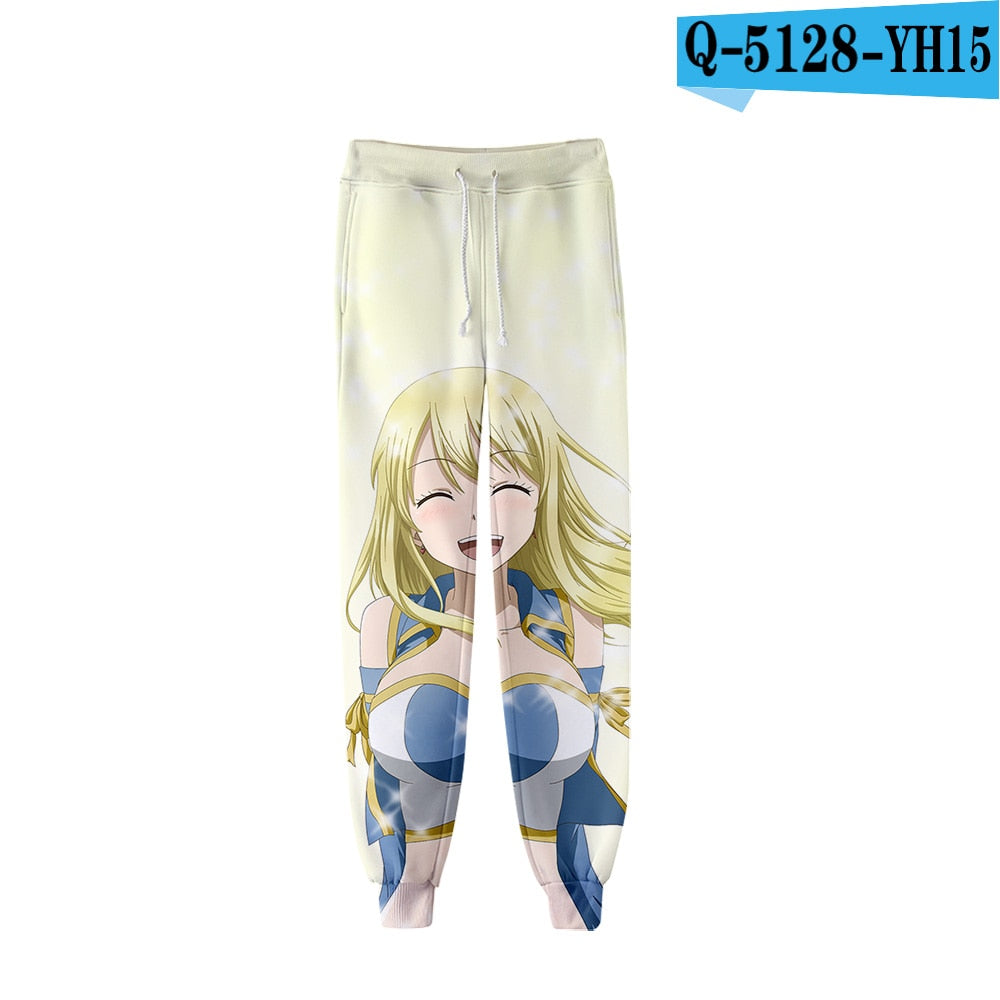 Fairy Tail 3d Print Casual Pants