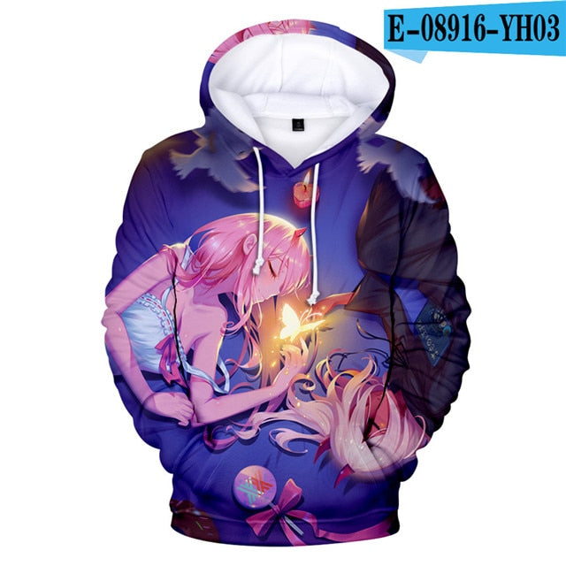 DARLING In The FRANXX 3D Hoodies