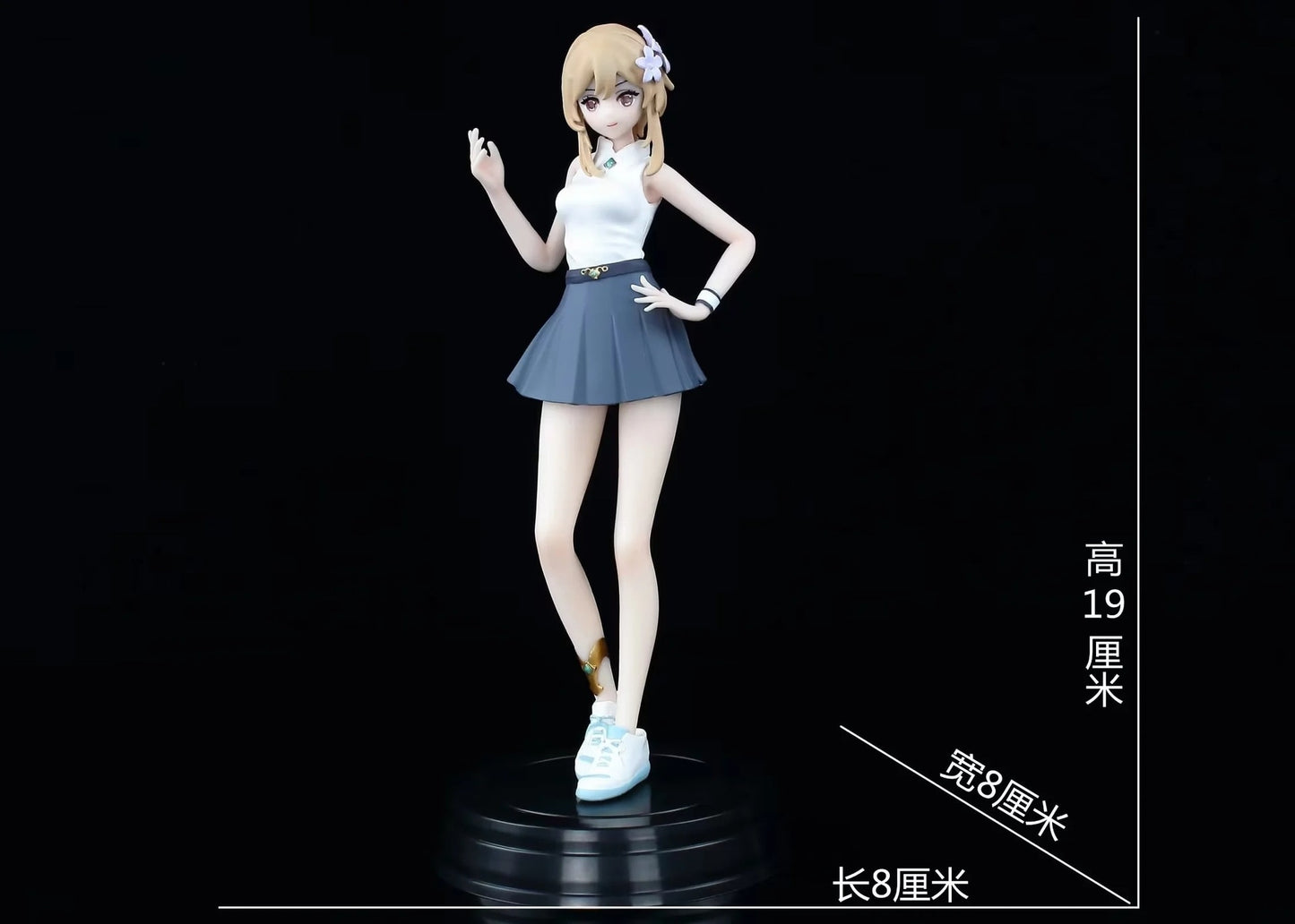 Genshin Impact Lumine genshin Action Figure