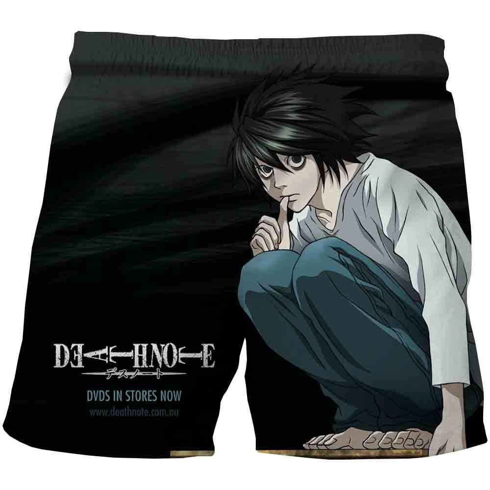 Death Note Yagami Cosplay Short Pants