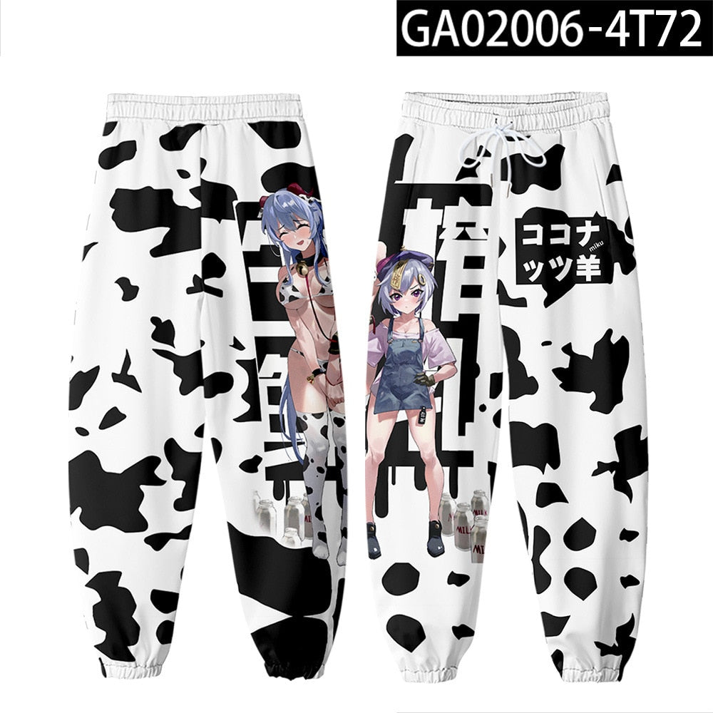 Genshin Impact Klee Xiao Cosplay Pants