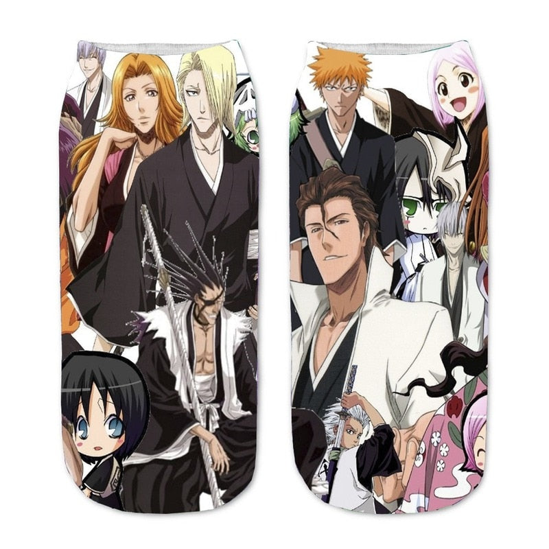 BLEACH Kurosaki Ichigo Cotton  Socks