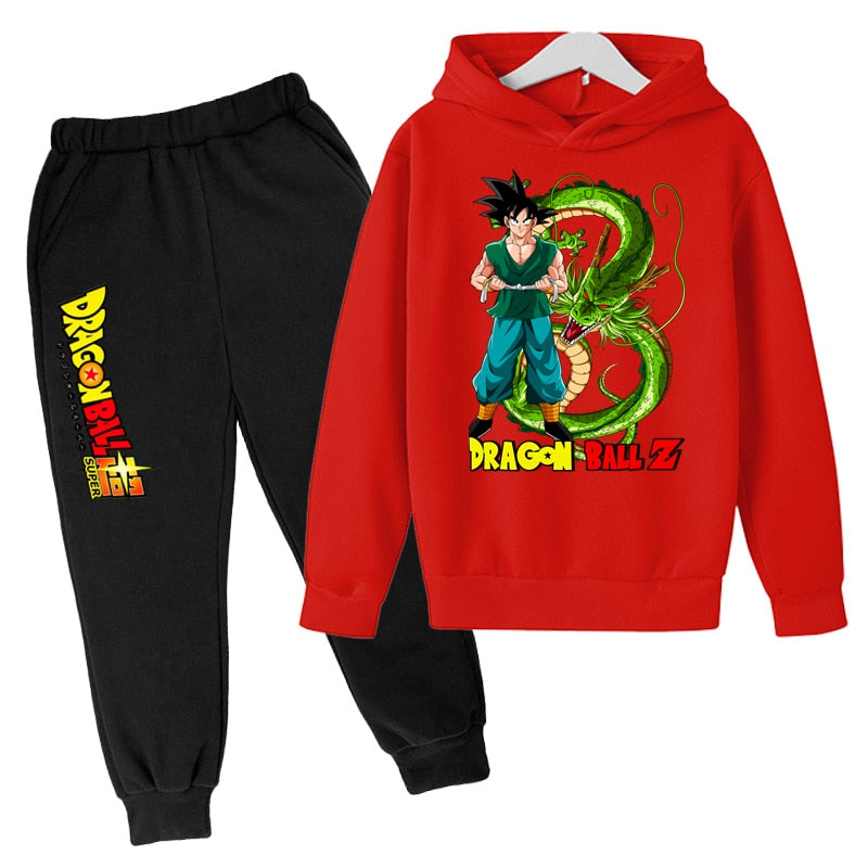 Dragon- Ball Goku Hoodie Set