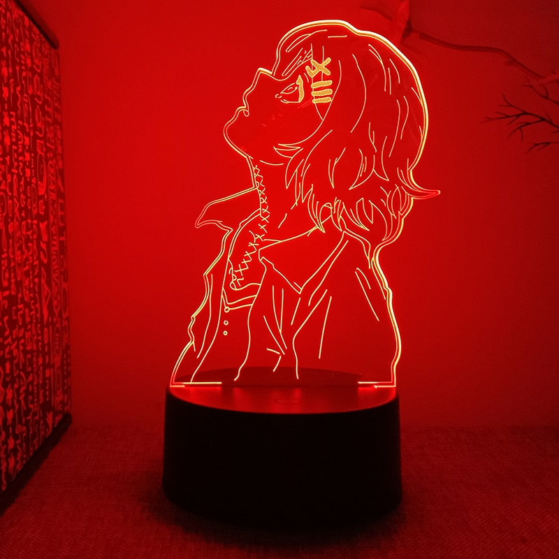 Tokyo Ghoul Juuzou 3D Led Lamp