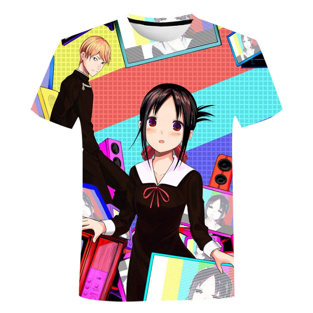 Kaguya Sama Love Is War 3D Print T-Shirts
