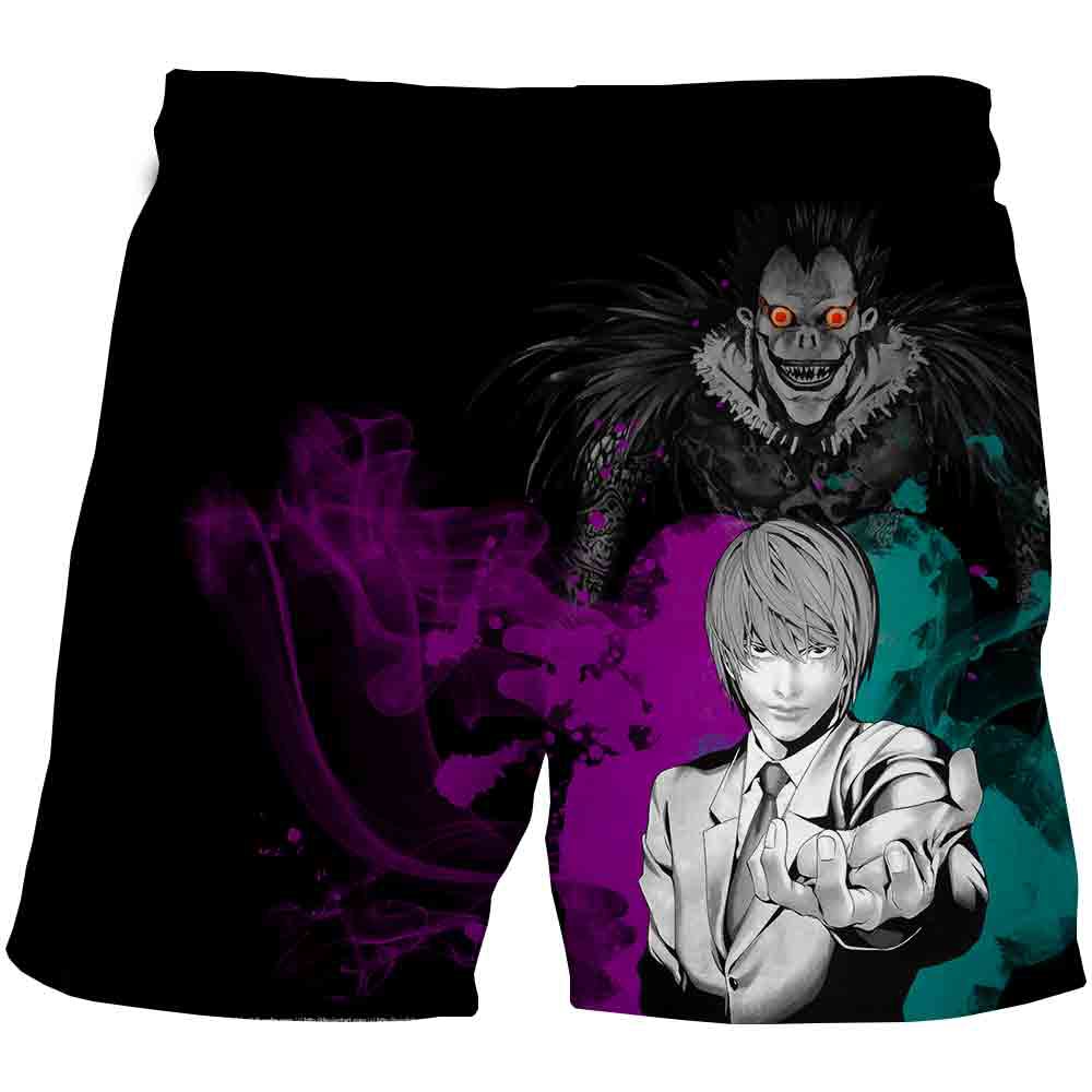 Death Note Yagami Cosplay Short Pants