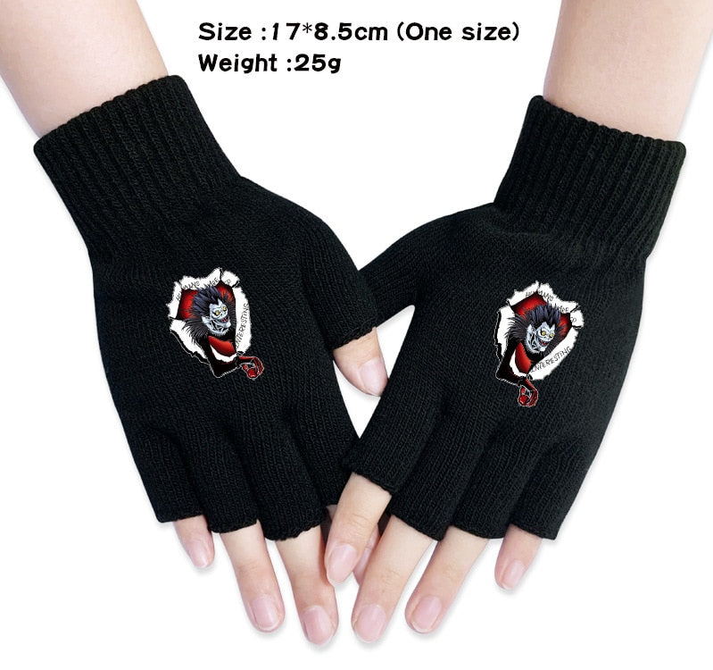 Death Note Half-finger Gloves