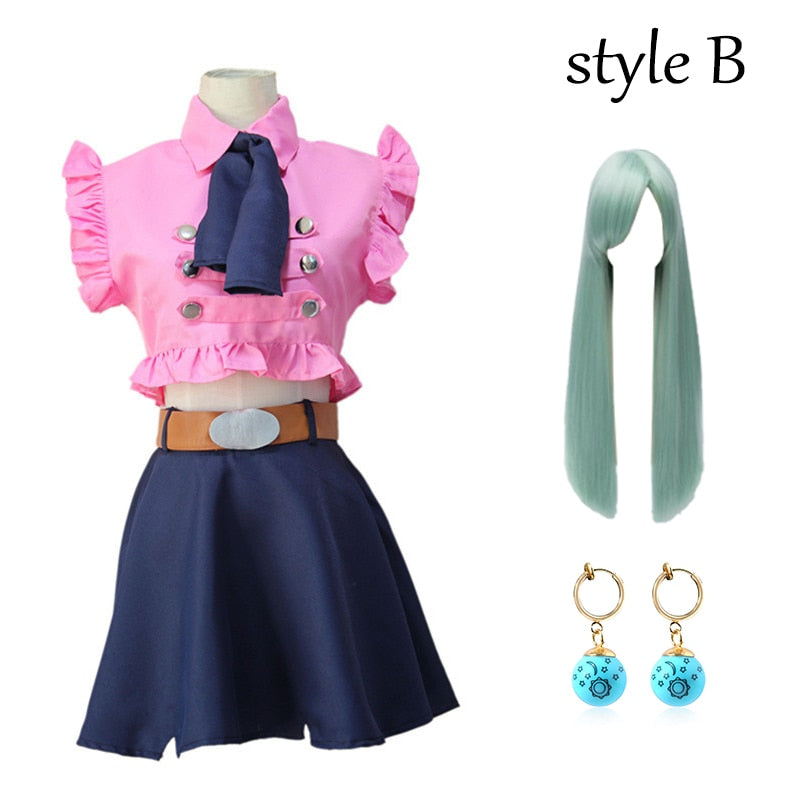 The Seven Deadly Sins Elizabeth Liones Cosplay skirt