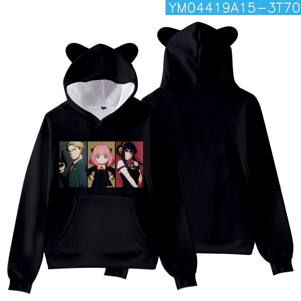 Spy X Family Ear Cute Hoodies