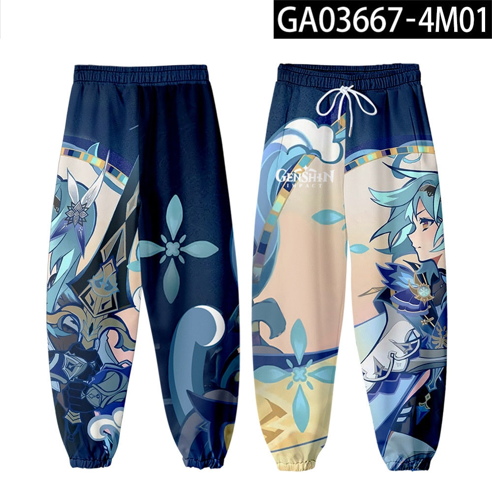 Genshin Impact Klee Xiao Cosplay Pants