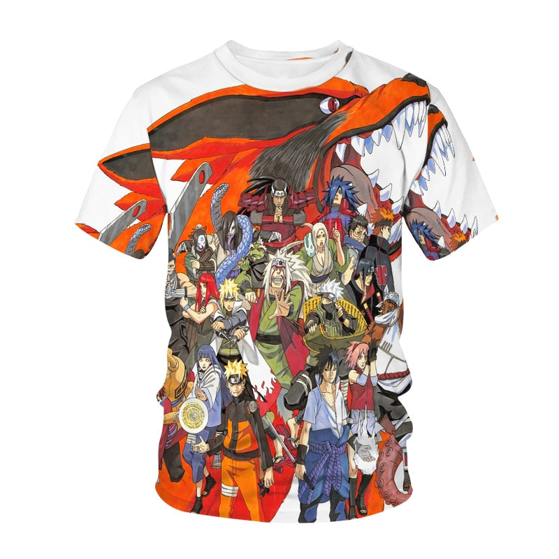 Naruto 3D T-shirts