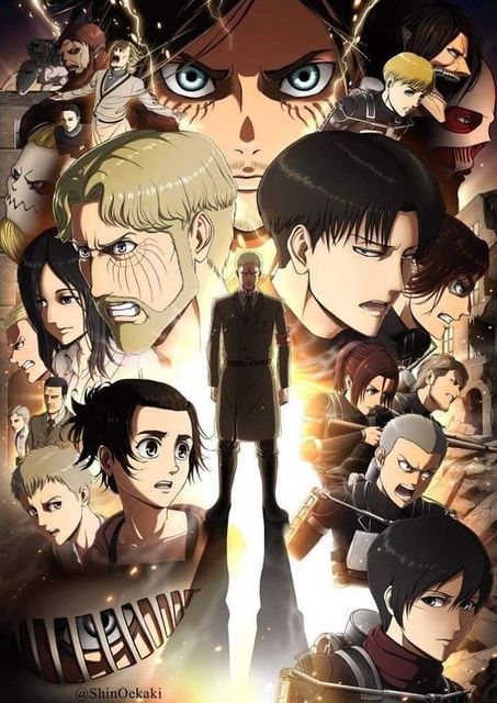Attack On Titan Home Decor Posters