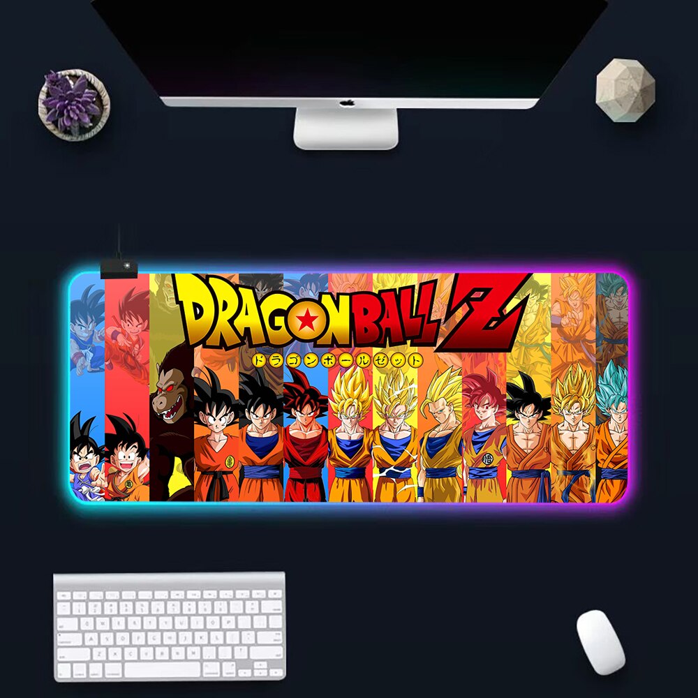 Mouse Pad Gamer Anime Japonês Dragon Ball Z Goku Desenho - Desconto no Preço