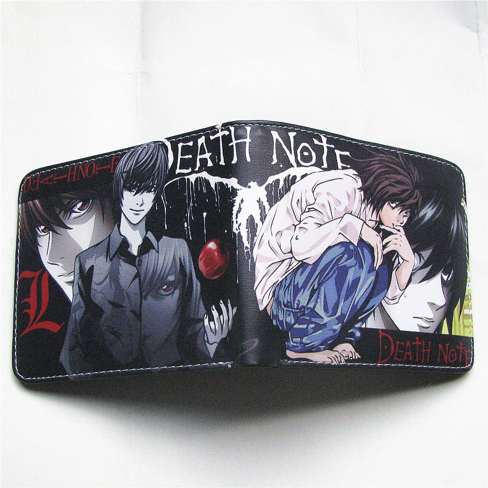 Aspen Leather Anime Printed Multipurpose Casual Stylish Genuine  High-Quality Lightweight Leather Wallet/Purse for Men