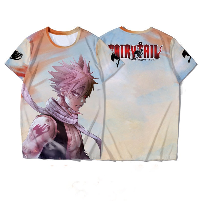 Fairy Tail 3D Print T-Shirts