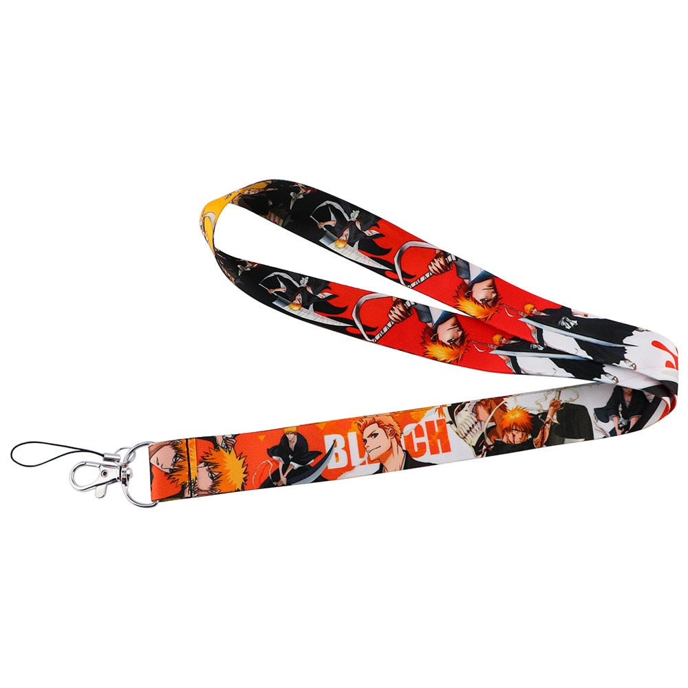 Bleach Keychains Neck Straps Keyrings
