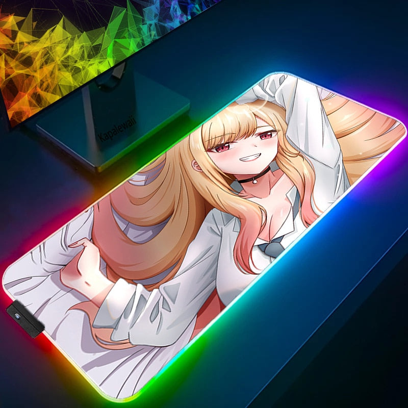 My Dress-Up Darling LED RGB Mousepad