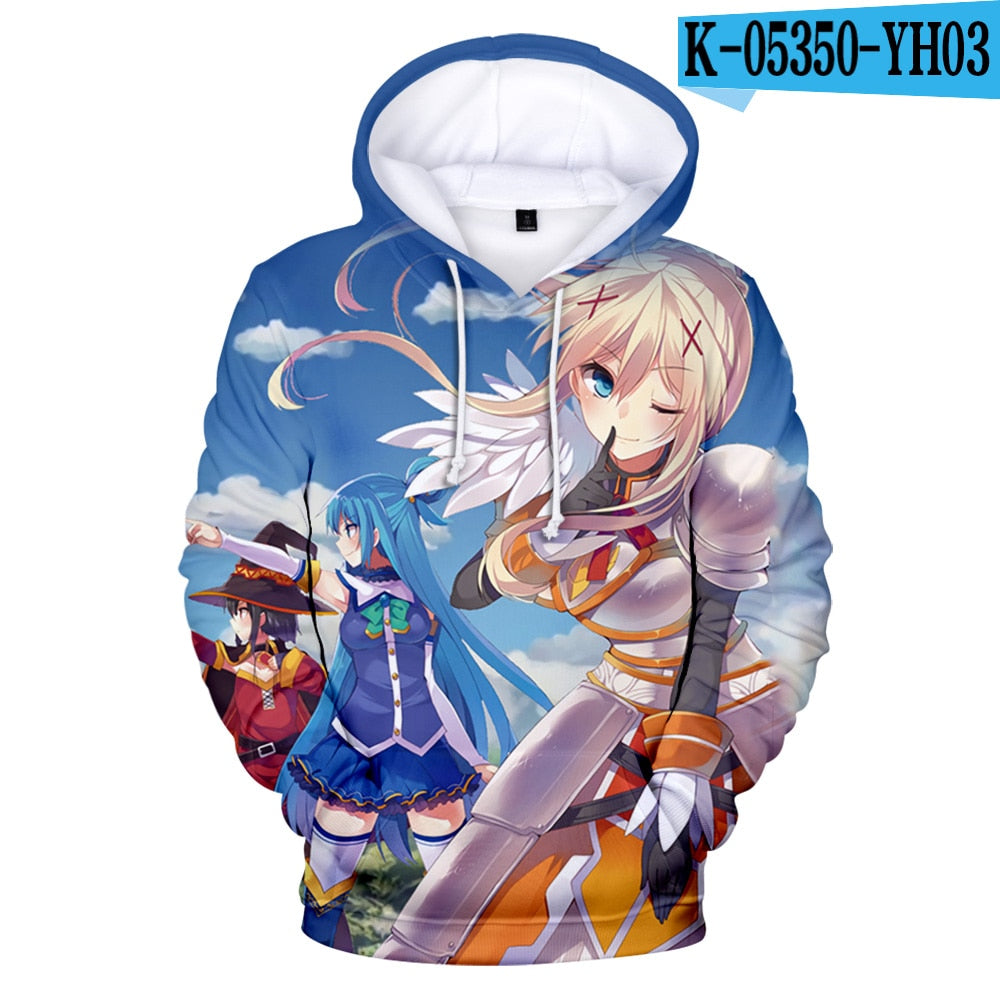 Megumin Konosuba 3D Hoodie