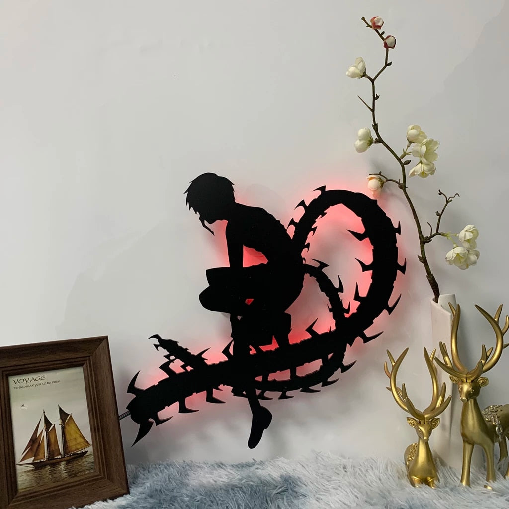 Tokyo Ghoul Silhouette Lamp - Anime Fantasy Land