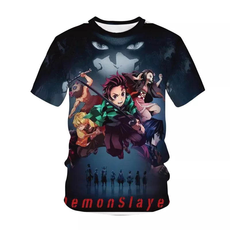 Demon Slayer Kochou Shinobu 3D T-Shirt - Anime Fantasy Land