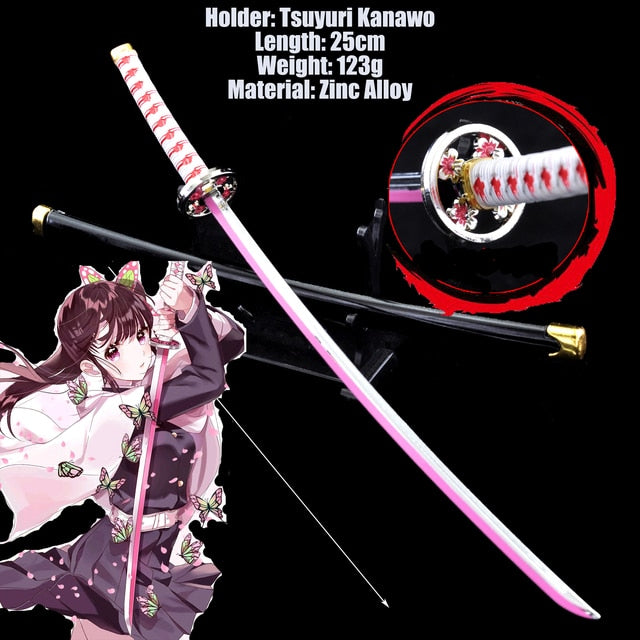 Demon Slayer Tsuyuri Kanawo Katana Sword - Anime Fantasy Land